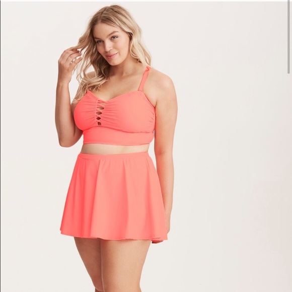 torrid Other - NWT Torrid High Waist Skater Swim Skirt